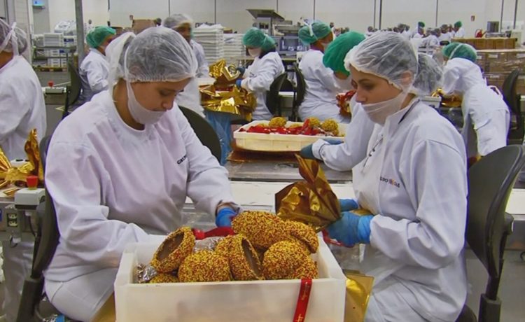 Faturamento da indústria de alimentos